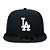 Boné New Era Los Angeles Dodgers 5950 MLB Preto - Imagem 3