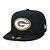 Boné New Era Green Bay Packers 5950 NFL Preto - Imagem 1