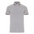 Camiseta Gola Polo Tommy Hilfiger Tipped Slim Cinza - Imagem 1
