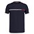 Camiseta Tommy Hilfiger AB Two Tone Chest Stripe Tee Marinho - Imagem 1