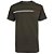 Camiseta Tommy Hilfiger AB Two Tone Chest Stripe Tee Oliva - Imagem 1