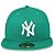 Boné New York Yankees 5950 White on Green Fechado - New Era - Imagem 3