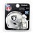 Mini Capacete Riddell Oakland Raiders Pocket Size - Imagem 1