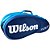 Raqueteira Wilson Tour X6 Azul - Imagem 1