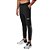 Calça Jogger Fila Masculina Sports Color Preto Cinza - Imagem 3