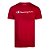 Camiseta Manga Curta Champion Logo Script Vermelho - Imagem 1