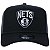Boné New Era 940 A-Frame Snap Brooklyn Nets NBA Core Preto - Imagem 3