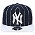 Boné New Era 950 Snapback New York Yankees MLB Core Marinho - Imagem 3