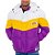 Jaqueta Puffer NBA Los Angeles Lakers Roxo Amarelo - Imagem 1