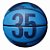 Bola de Basquete Nike Kevin Durant Azul - Imagem 2