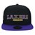 Boné New Era 950 Los Angeles Lakers To School Preto - Imagem 3