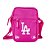 Bolsa Shoulder Bag New Era Los Angeles Dodgers Rosa - Imagem 1