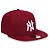 Boné New York Yankees 5950 White on Cardinal Fechado - New Era - Imagem 4
