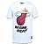 Camiseta Miami Heat Basic Branco - New Era - Imagem 1