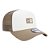 Boné New Era 940 A-Frame Trucker Logo Box Caqui - Imagem 4