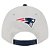 Boné New Era 940 New England Patriots Draft Cinza - Imagem 2