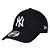 Boné New Era 3930 New York Yankees HC Aba Curva Preto - Imagem 1
