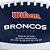 Bola de Futebol Americano Wilson NFL Denver Broncos Mini - Imagem 3