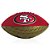 Bola de Futebol Americano Wilson NFL San Francisco Mini - Imagem 1