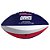 Bola de Futebol Americano Wilson NFL New York Giants Mini - Imagem 2