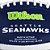 Bola de Futebol Americano Wilson NFL Seatle Seahawks Mini - Imagem 3