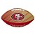 Bola de Futebol Americano Wilson San Francisco 49ers - Imagem 1
