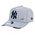 Boné New Era 940 A-Frame New York Yankees Destroyed Cinza - Imagem 1