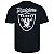 Camiseta New Era All Core Las Vegas Raiders NFL Preto - Imagem 2