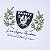 Camiseta New Era Las Vegas Raiders NFL Rooted Nature Branco - Imagem 3