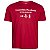 Camiseta New Era Minimal Houston Rockets NBA Vermelho - Imagem 1