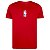 Camiseta New Era NBA Logo Logoman Vermelho - Imagem 1