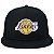 Boné New Era 5950 Core NBA Los Angeles Lakers Fechado Preto - Imagem 3