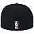 Boné New Era 5950 Core NBA Brooklyn Nets Fechado Preto - Imagem 4