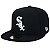 Boné New Era 5950 Chicago White Sox MLB All Core Fechado - Imagem 1