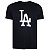 Camiseta New Era Los Angeles Dodgers MLB Big Logo Preto - Imagem 1