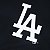 Camiseta New Era Los Angeles Dodgers MLB Big Logo Preto - Imagem 3