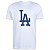 Camiseta New Era Los Angeles Dodgers MLB Big Logo Branco - Imagem 1