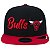 Boné New Era 950 Snapback Chicago Bulls NBA Building Preto - Imagem 3