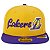 Boné New Era 950 Los Angeles Lakers NBA All Building Amarelo - Imagem 3