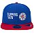 Boné New Era 950 Los Angeles Clippers NBA Core 1970 Azul - Imagem 3