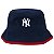 Bucket Chapéu New Era Feminino New York Yankees MLB Marinho - Imagem 3