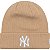 Gorro New Era New York Yankees MLB Knit Seasonal Bege - Imagem 1