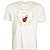 Camiseta New Era Miami Heat NBA Gold Culture Off White - Imagem 1