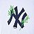 Camiseta New Era New York Yankees MLB Rooted Nature Branco - Imagem 3