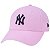 Boné New Era 940 Girls New York Yankees MLB Rosa Pink - Imagem 1