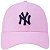 Boné New Era 940 Girls New York Yankees MLB Rosa Pink - Imagem 3