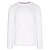 Camiseta Tommy Hilfiger Stretch Slim Fit Long Sleeve Branco - Imagem 1