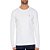Camiseta Tommy Hilfiger Stretch Slim Fit Long Sleeve Branco - Imagem 3