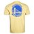 Camiseta New Era Golden State Warriors Core Amarelo - Imagem 2