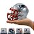 Capacete Riddell New England Patriots Miniatura Revolution Speed - Imagem 2